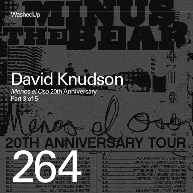 #264 - David Knudson (Minus the Bear "Menos el Oso" 20th Anniversary) image