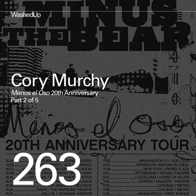 #263 - Cory Murchy (Minus the Bear "Menos el Oso" 20th Anniversary) image