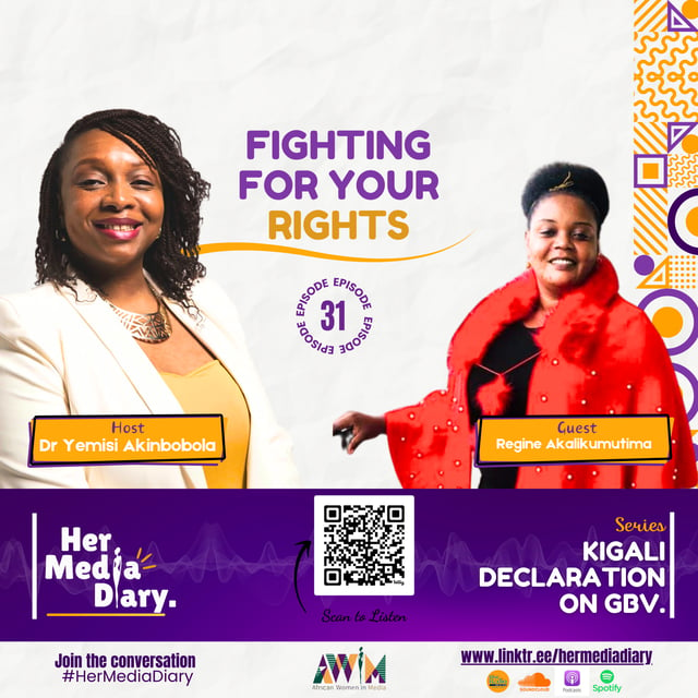 Her Media Diary Episode 31: “Fighting for your Rights” with Regine Akalikumutima image