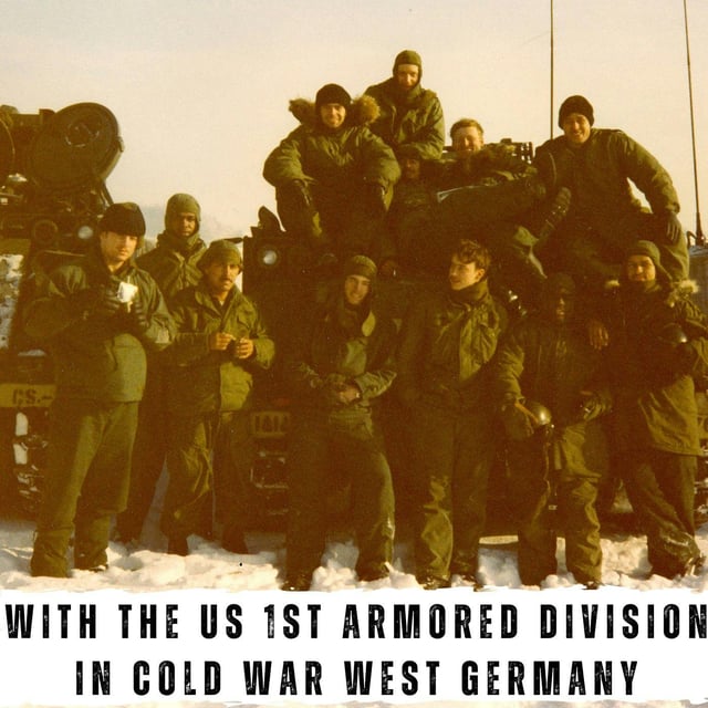 With the US 1st Armored Division in Cold War West Germany (414) image