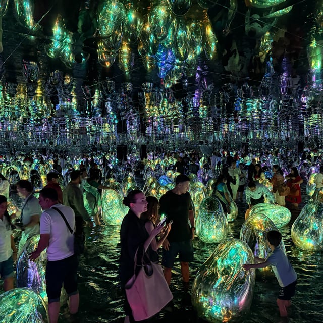 Episode 3 – teamLab Phenomena Abu Dhabi and NYUAD + Earth Duet by E.M. Lewis image