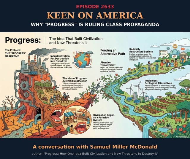 Why "Progress" is Ruling Class Propaganda: The Dangerous Idea that Built Civilization and is Now Destroying it image