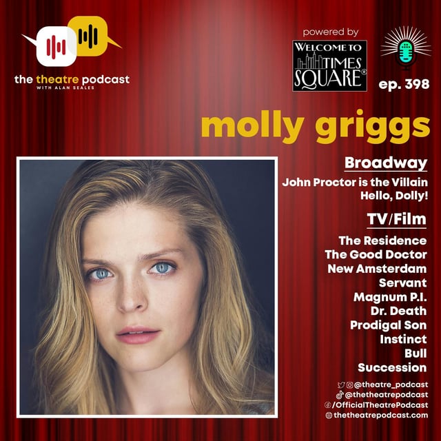 Ep398 - Molly Griggs: Between Southern Comfort and Broadway Grit image