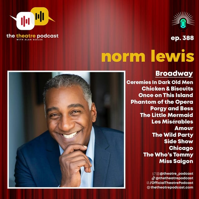 Ep388 - Norm Lewis: Fame, Failure, and the Phantom Mask image