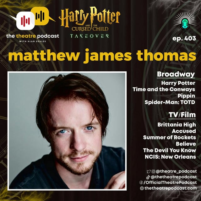 Ep403 - Matthew James Thomas: Harry Potter, Spider-Man, and Severance Theories image