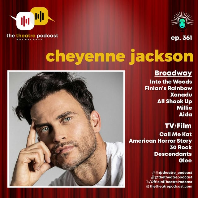 Ep361 - Cheyenne Jackson: Sobriety, Stages, and Super Dad Duties image