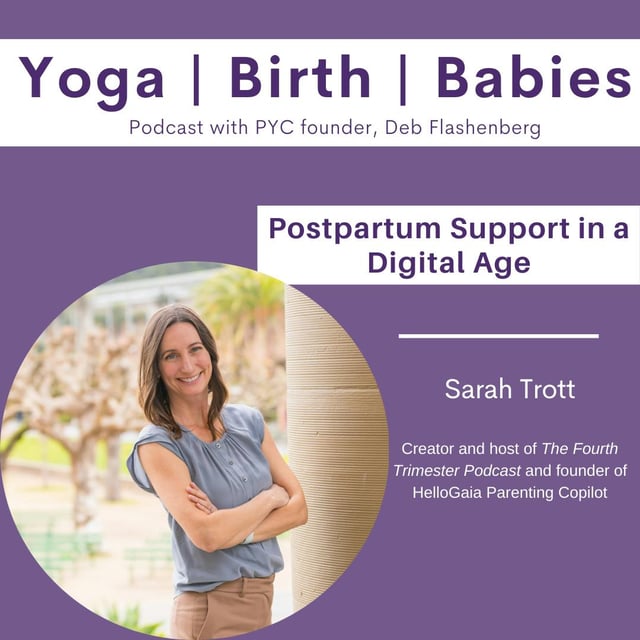 Postpartum Support in a Digital Age with Sarah Trott image
