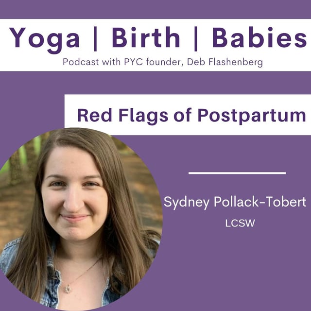 Red Flags of Postpartum with Sydney Pollack-Tobert, LCSW image