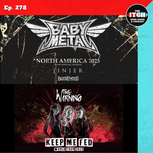 E278 Concert Catch-up: Babymetal, Jinjer, Bloodywood, and The Warning image
