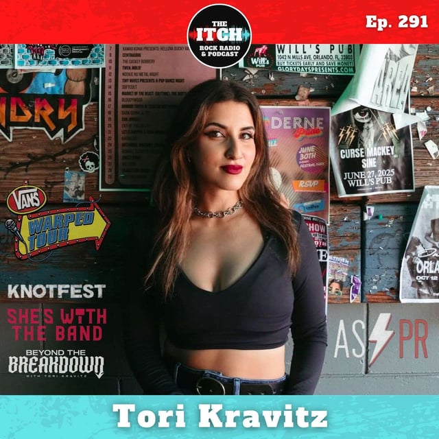 E291 Tori Kravitz of She's With the Band on Working in PR, Returning to Warped Tour, and Giving All the Flowers image