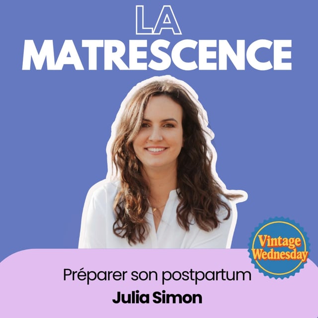 VINTAGE WEDNESDAY - Comment préparer son postpartum ? Julia Simon image