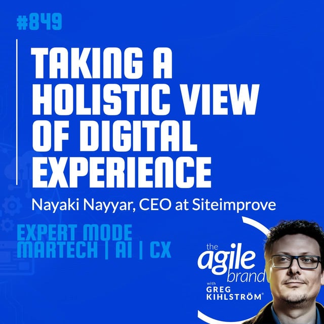 #849: Siteimprove CEO Nayaki Nayyar on what it means to take a holistic view of digital experience image