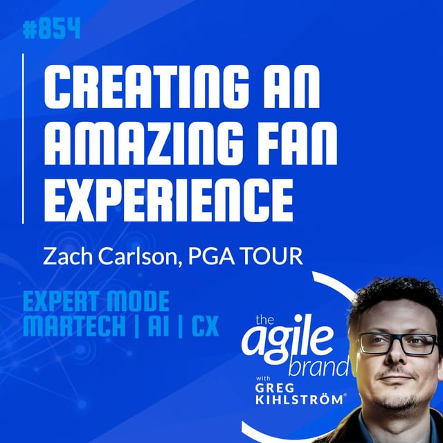 #854: PGA TOUR's Zach Carlson on creating an amazing fan experience image