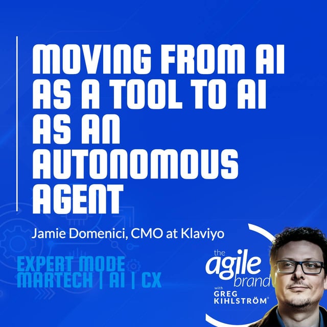Klaviyo CMO Jamie Domenici on moving from AI as a tool to AI as an autonomous agent image