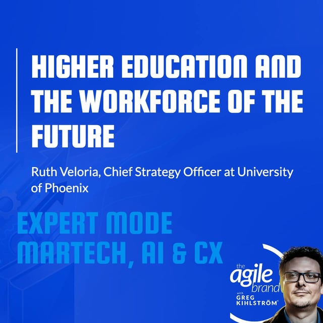  #859: University of Phoenix Chief Strategy Officer Ruth Veloria on higher education and the workforce of the future image