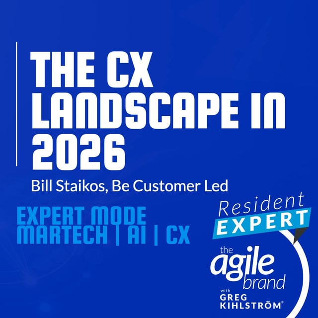 #860: Resident Expert: Bill Staikos on the CX landscape in 2026 image