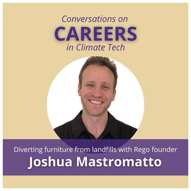 Josh Mastromatto, Co-Founder of Waste Diversion Company Rego, Shares Career Advice (Part 2) image