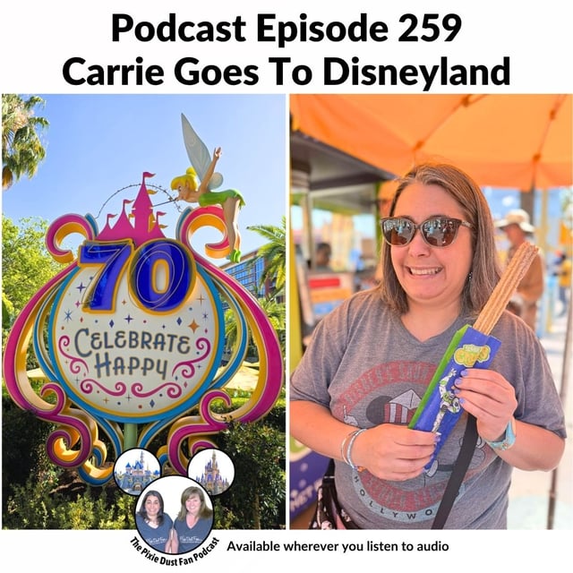 Podcast 259 - Carrie Goes To Disneyland image