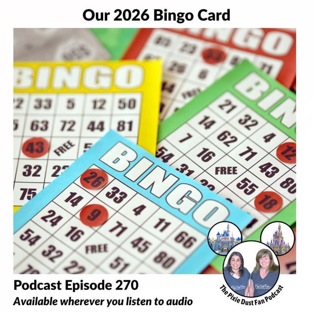 Podcast 270 - Our 2026 Bingo Card image