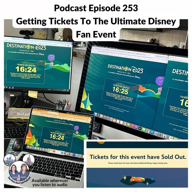 Podcast 253 - Getting Tickets To The Ultimate Disney Fan Event image