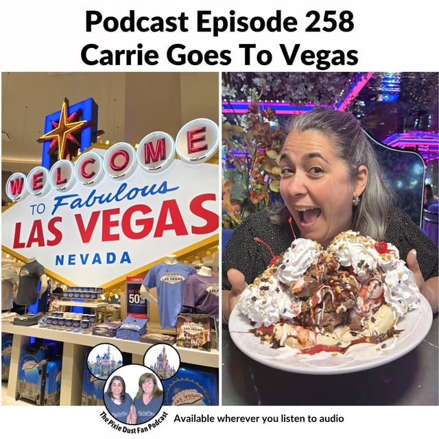 Podcast 258 - Carrie goes to Vegas image
