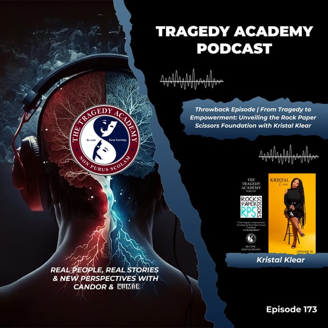Throwback Episode | From Tragedy to Empowerment: Unveiling the Rock Paper Scissors Foundation with Kristal Klear image