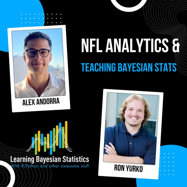 #140 NFL Analytics & Teaching Bayesian Stats, with Ron Yurko image