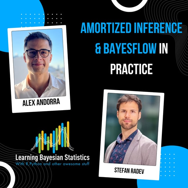#157 Amortized Inference & BayesFlow in Practice, with Stefan Radev image