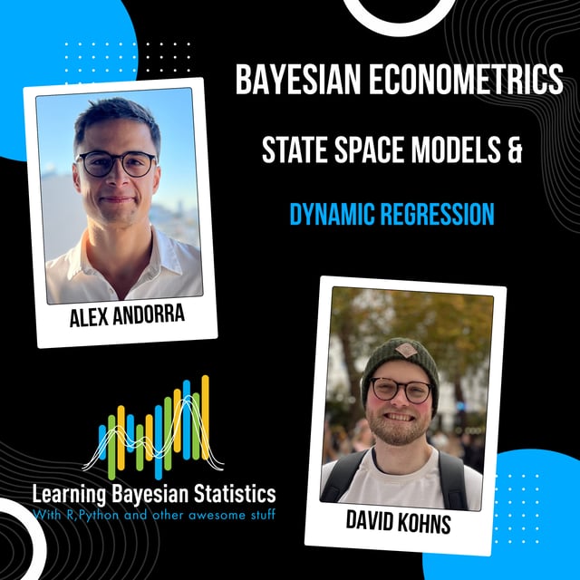 #134 Bayesian Econometrics, State Space Models & Dynamic Regression, with David Kohns image