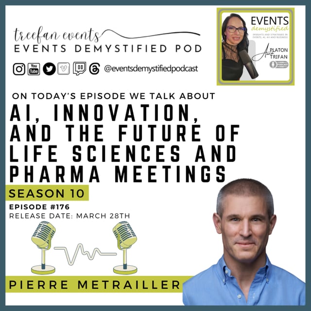 176: AI, Innovation, and the Future of Pharma Meetings ft. Pierre Metrailler image