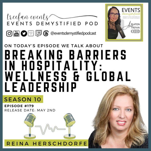179: Breaking Barriers in Hospitality: Wellness & Global Leadership ft Reina Herschdorfer image