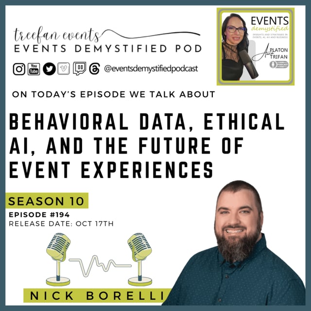 194: Behavioral Data, Ethical AI, and the Future of Event Experiences ft Nick Borelli  image