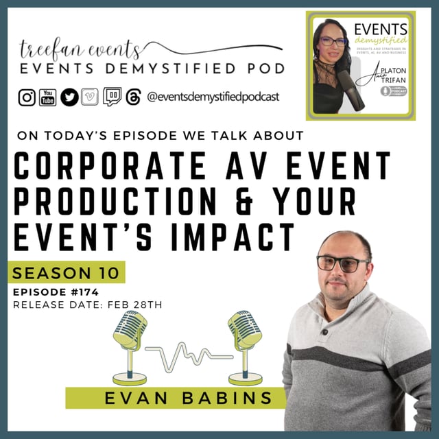174: Corporate AV Event Production & Your Event's Impact ft Evan Babins image