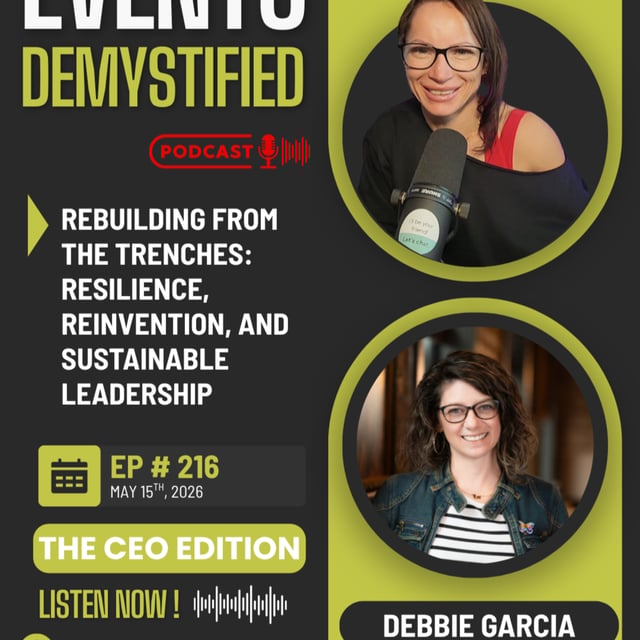216: Resilience, Reinvention, and Sustainable Leadership ft Debbie Garcia image