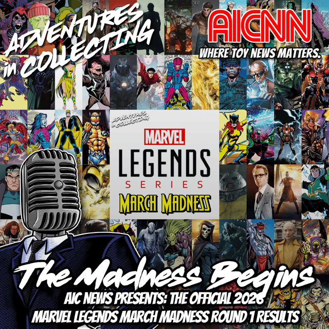 AIC NEWS: 2026 Marvel Legends March Madness Round 1 Results Are In!!! image