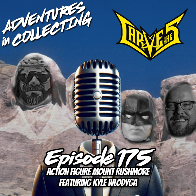 Action Figure Mount Rushmore Featuring Kyle Wlodyga! image