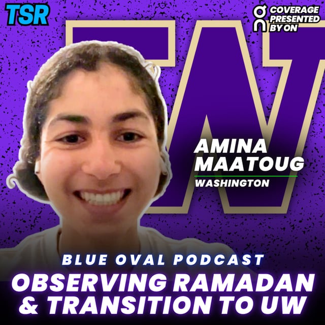Amina Maatoug Talks Transition to Washington & Observing Ramadan Before the NCAA Championships! 🐺 🟣 image