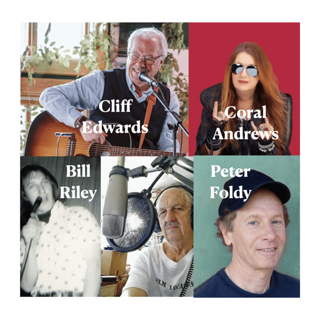 Guest Glimpses with Cliff Edwards, Coral Andrews, "Wild" Bill Riley, Peter Foldy image