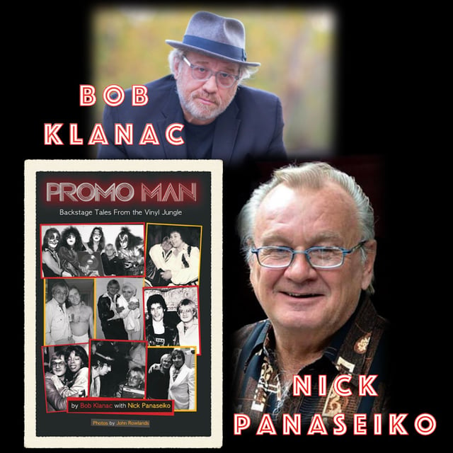 Bob Klanac, author of, & Nick Panaseiko subject of the book, 'Promo Man' image