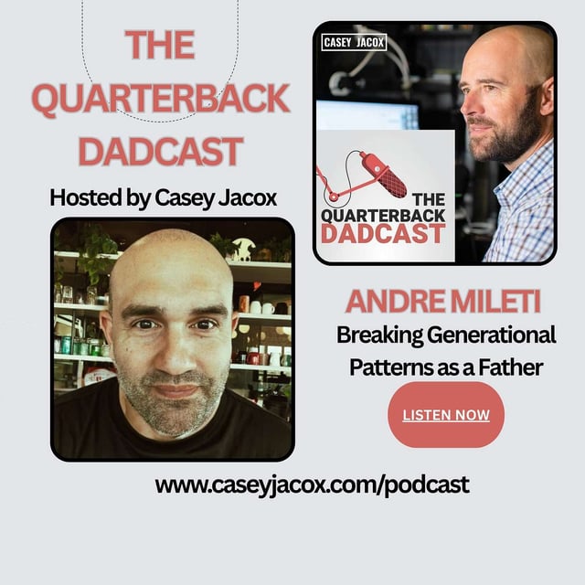From Fairway to Fatherhood: One Dad's Journey to Breaking Generational Patterns - Andre Mileti image