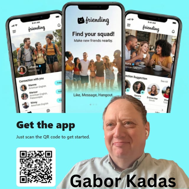 Gabor Kadas Ending Loneliness with Verified Connection.mp3 image