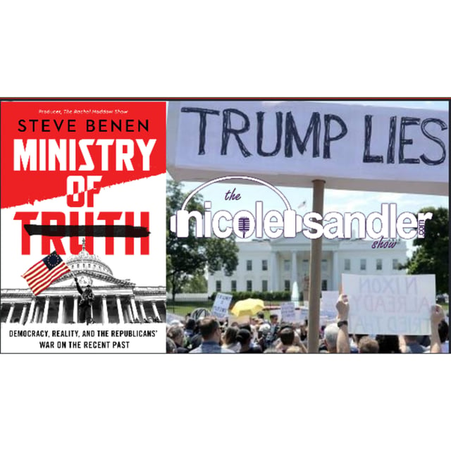 20240828 Gaslighting of a Nation with Steve Benen on the Nicole Sandler Show  image