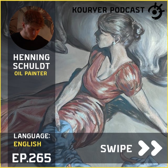 Henning Schuldt: Embracing Life's Palette - The Power of Artistic Expression - Kouryer podcast #265 image