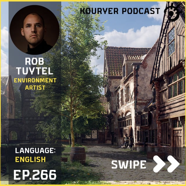 Embracing Creativity in the Face of Advancing Technology" with Rob Tuytel - Kouryer podcast #266 image