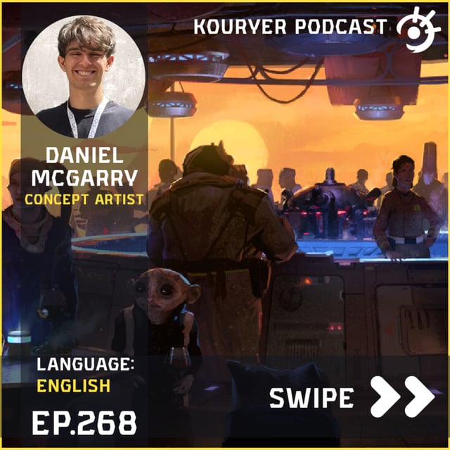 Why Being a Generalist Can Benefit Your Art Career with Daniel McGarry - Kouryer podcast #268 image