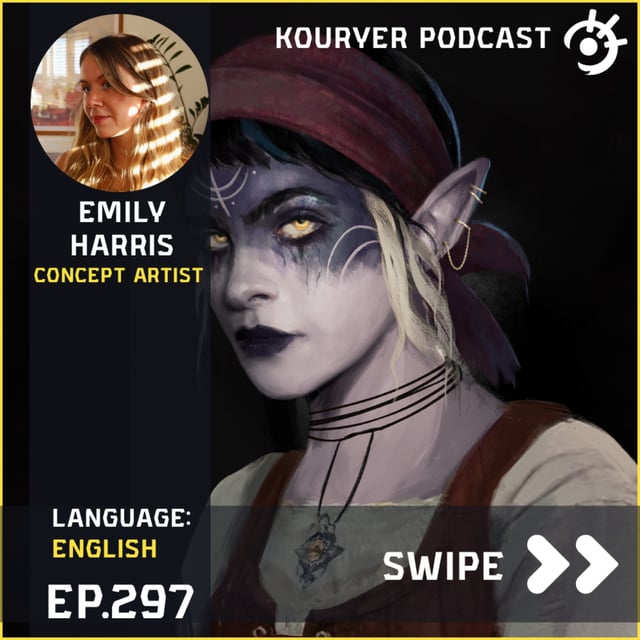 Getting into the game industry With Emily Harris - Kouryer podcast #297 image