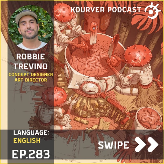 Artistic Risk-taking: Embracing the Unconventional with Robbie Trevino - Kouryer podcast #283 image