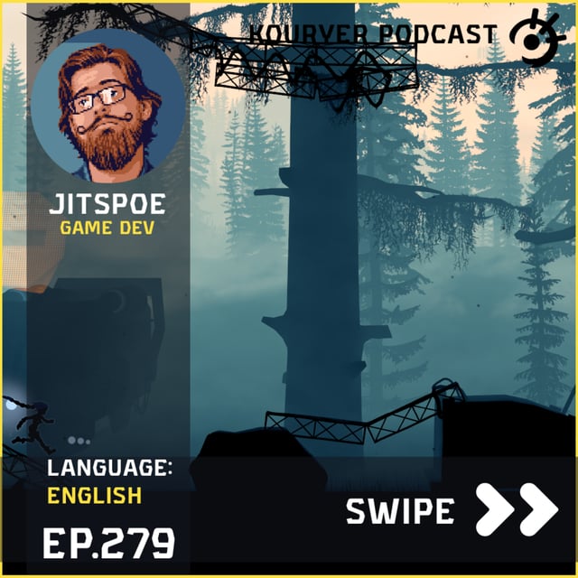 The Art of Game Design: Balancing Functionality and Flair with Jitspoe - Kouryer podcast #279 image