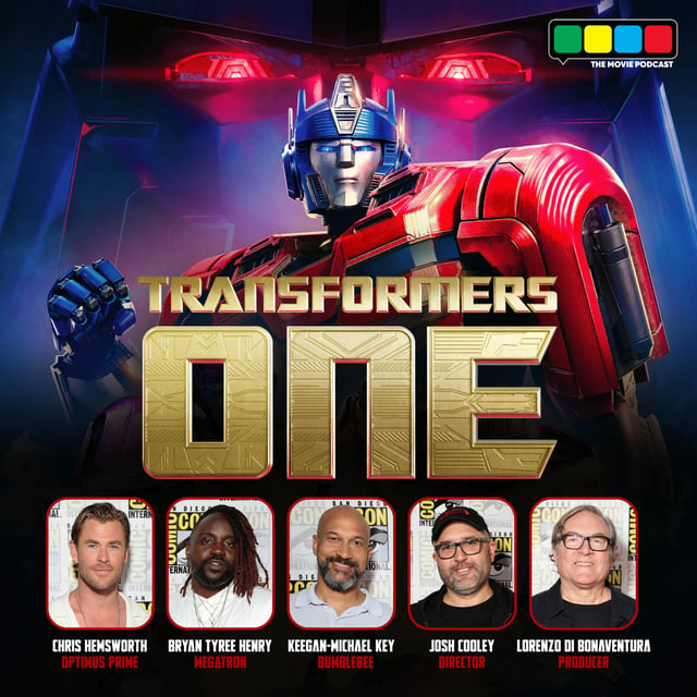 Transformers One Interview with Chris Hemsworth, Brian Tyree Henry, Keegan-Michael Key, Director Josh Cooley, and Producer Lorenzo di Bonaventura image