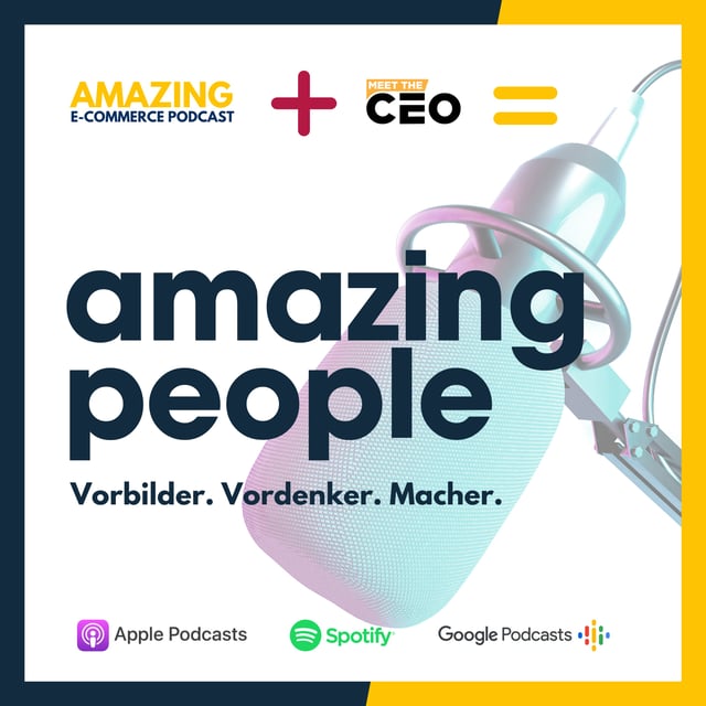 Ab sofort findest du Vorbilder. Vordenker. Macher auf dem Kanal des amazing people Podcasts image